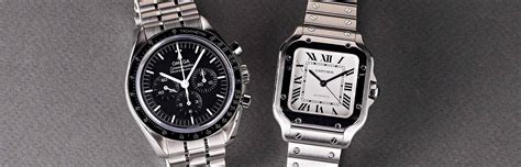 Cartier VS Omega Watches 